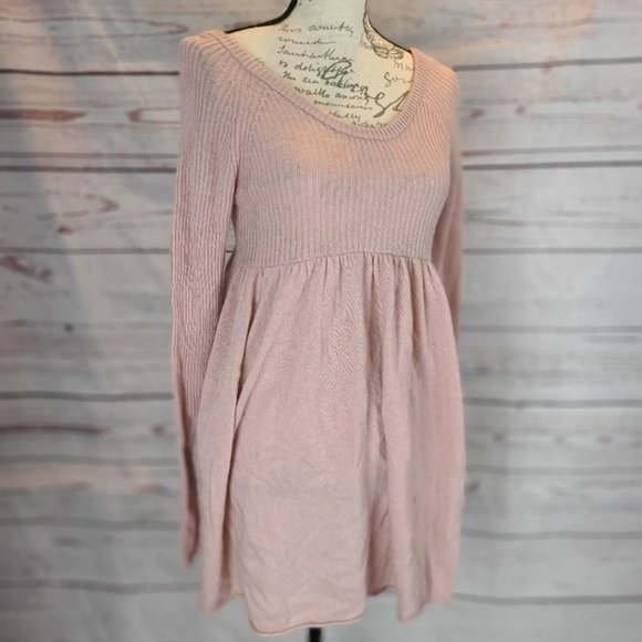 Free People The Luxe Sweater Babydoll Dress Medium - Picture 3 of 10